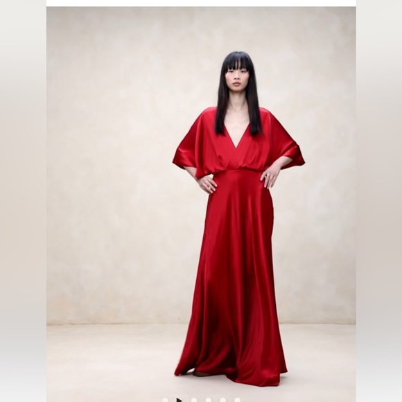 Banana Republic silk maxi dress - Picture 3 of 12